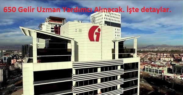 gelir uzman yardımcisi