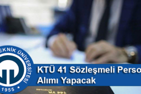 KTÜ Personel Alımı