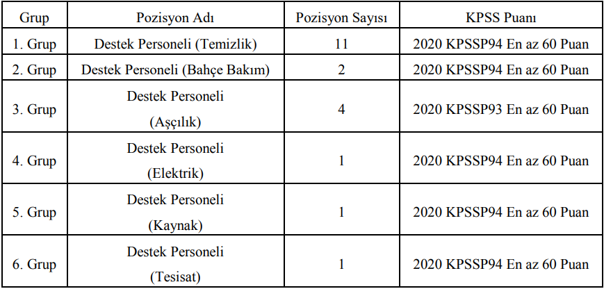 Çalışma Ve Sosyal Güvenlik Bakanlığı 20 Personel Alacak