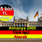 Almanya 2000 İşçi