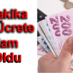 Asgari Ücret Zammı Belli Oldu