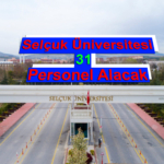 Selçuk Üniversitesi 31 sözleşmeli personel alacak selçuküni