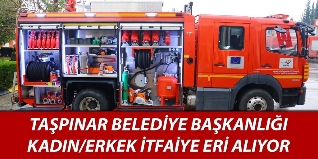 Taşpınar Belediyesi İtfaiye Eri Alıyor