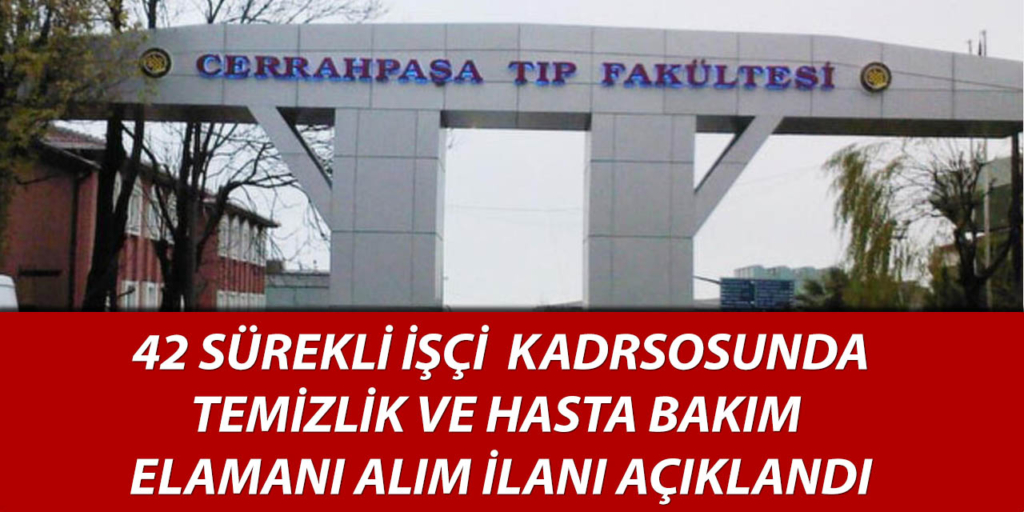 İstanbul Üniversitesi 42 İşçi Alımı Yayımlandı