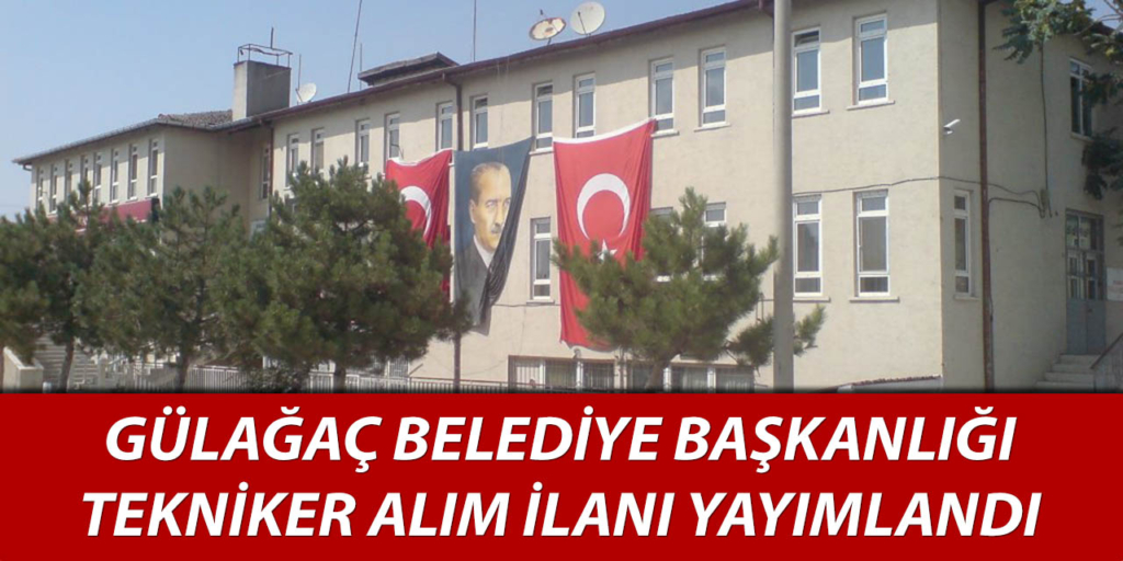 Gülağaç Belediyesi Memur Alım İlanı Açıklandı