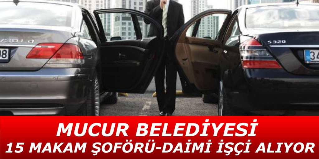 Mucur Belediyesi İkamet ve Yaş Şartsız 15 Daimi İşçi Alıyor