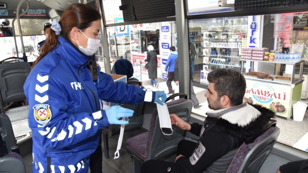 Ankara’da Toplu Taşımalara Maskesi Binilemeyecek