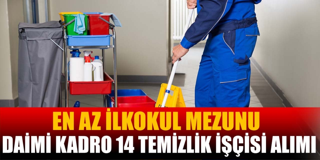 Belediyeler En Az İlkokul 14 Temizlik Erbap İşçisi Alım İlanı Verildi