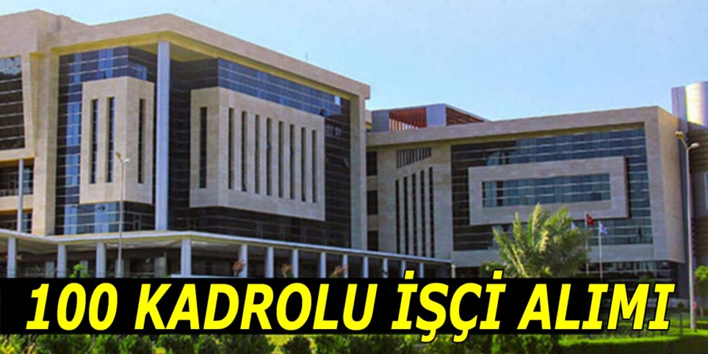 Mustafa Kemal Üniversitesi 100 Sürekli İşçi Alımı İlanı