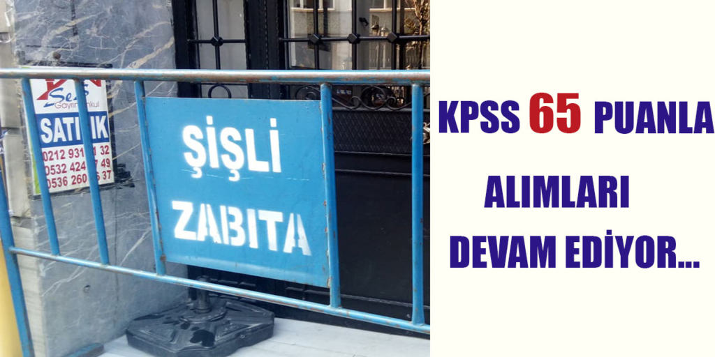 Şişli Belediye Başkanlığı Personel Alım Başvuruları Devam Ediyor