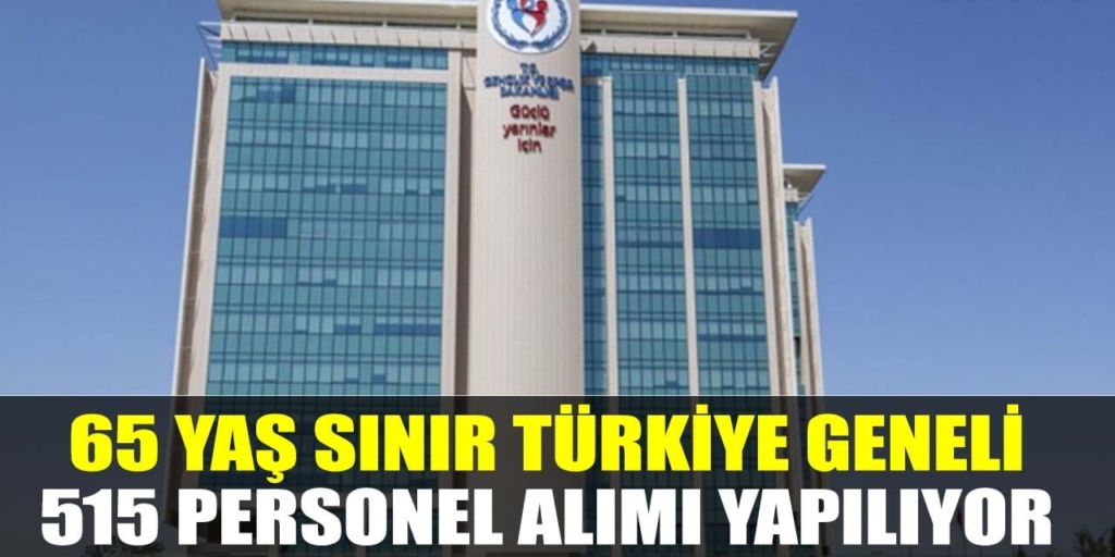 Gençlik ve Spor Bakanlığı 515 Personel Alımı Yapıyor