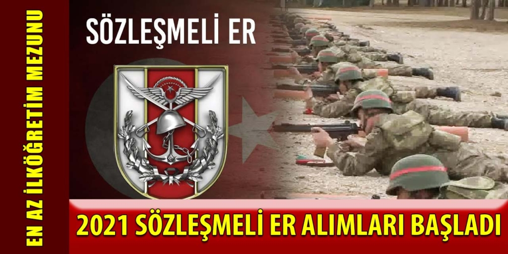 Kara Kuvvetleri En Az İlköğretim Sözleşmeli Er Alımları Başladı