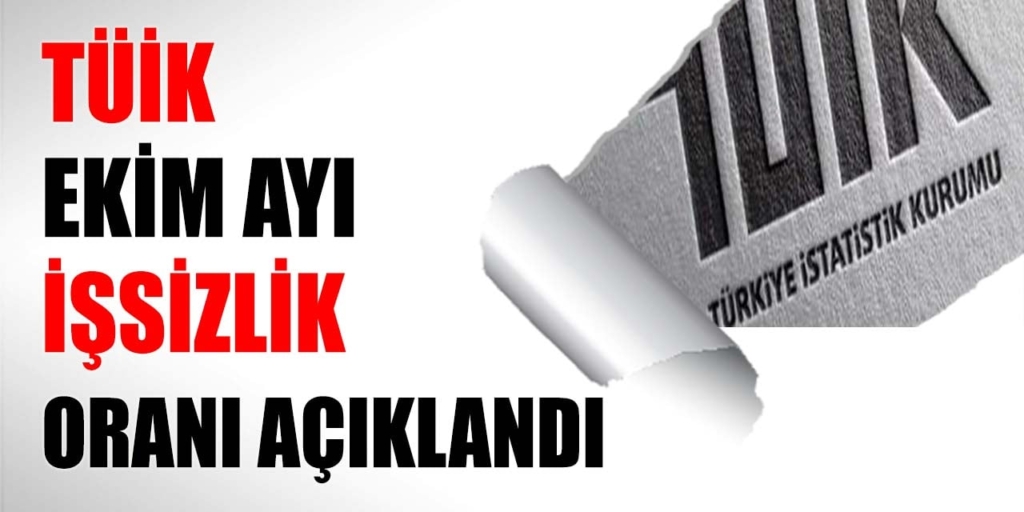 TÜİK Ekim Ayı İşsizlik Oranını Açıkladı