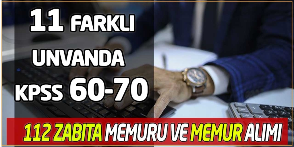 Van Büyükşehir Belediyesi 112 Zabıta Memuru Ve Memur Alımı