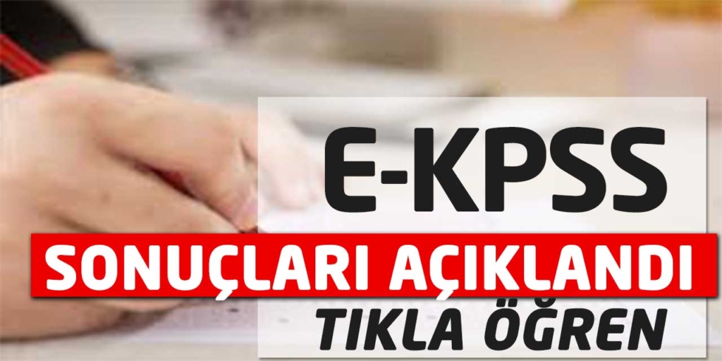 E-KPSS Yerleştirme Sonuçları Açıklandı! İşte Sonuç Ekranı