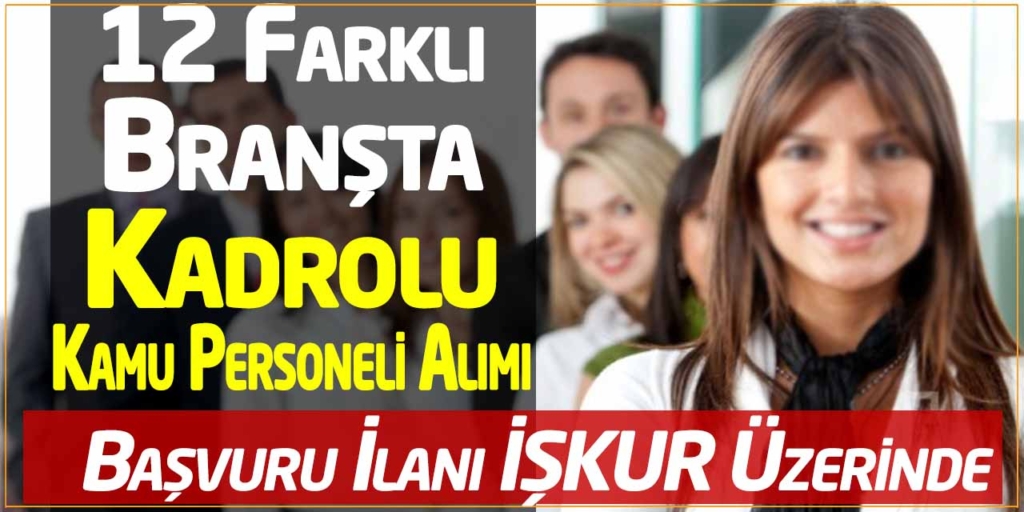 Kamu Kurumuna 45 Kamu Personeli Alınacak