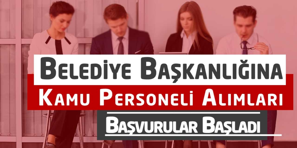 Belediyeye Engelli 5 Daimi İşçi Alınacak