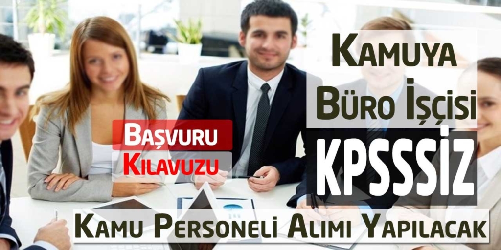 İŞKUR Üzerinden Belediye Büro İşçisi  Alımı