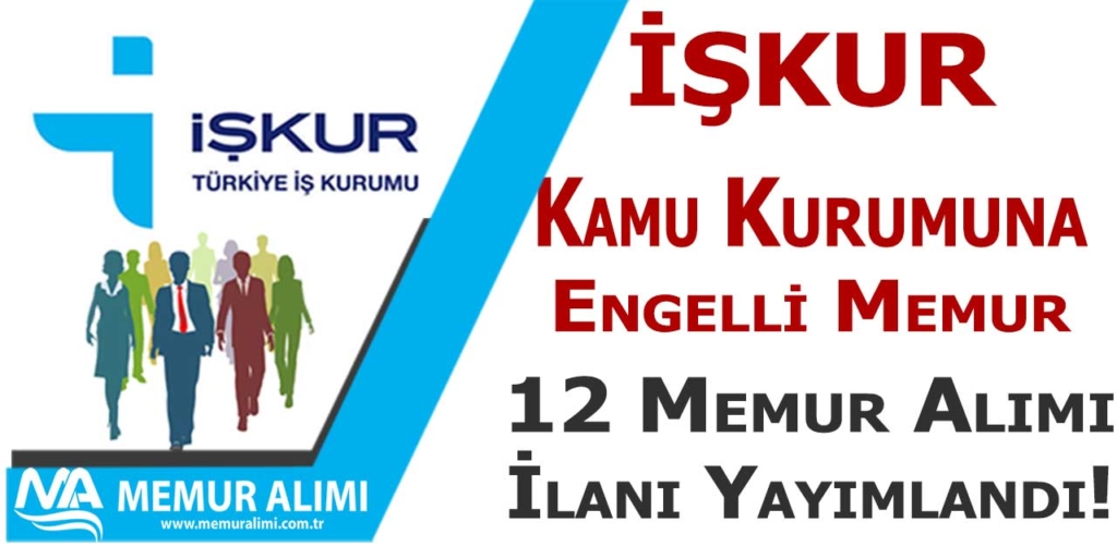 Kamu Kurumuna 12 Engelli Memur Alımı