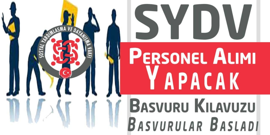 SYDV İŞKUR Üzeri 60 Yaş Sınırlı 8 Sözleşmeli Personel Alımı