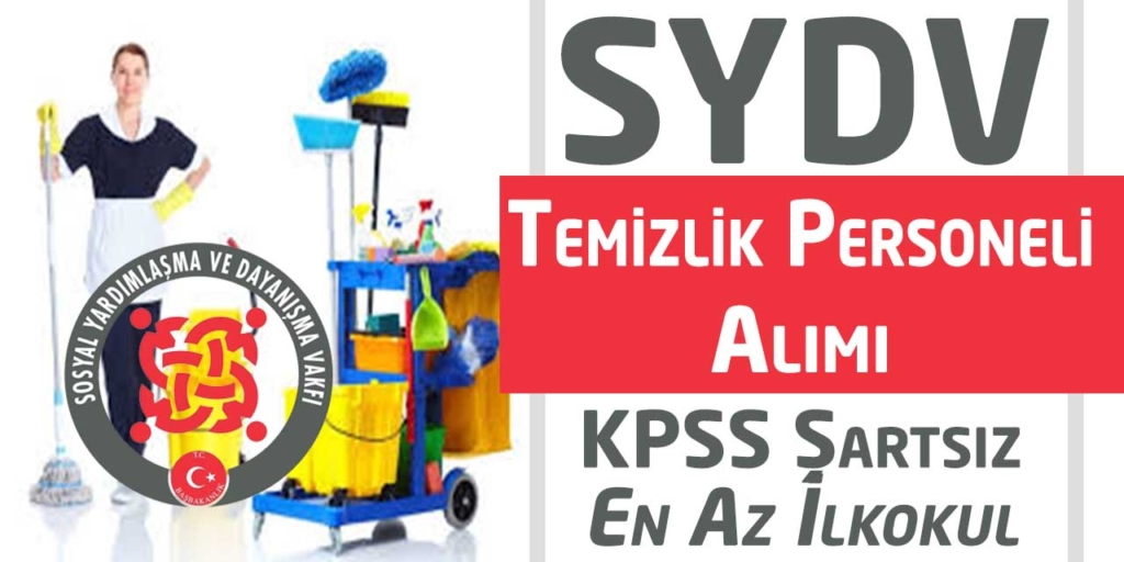 İŞKUR Üzerinden En Az İlkokul SYDV 6 Temizlik İşçisi Alımı Yapacak