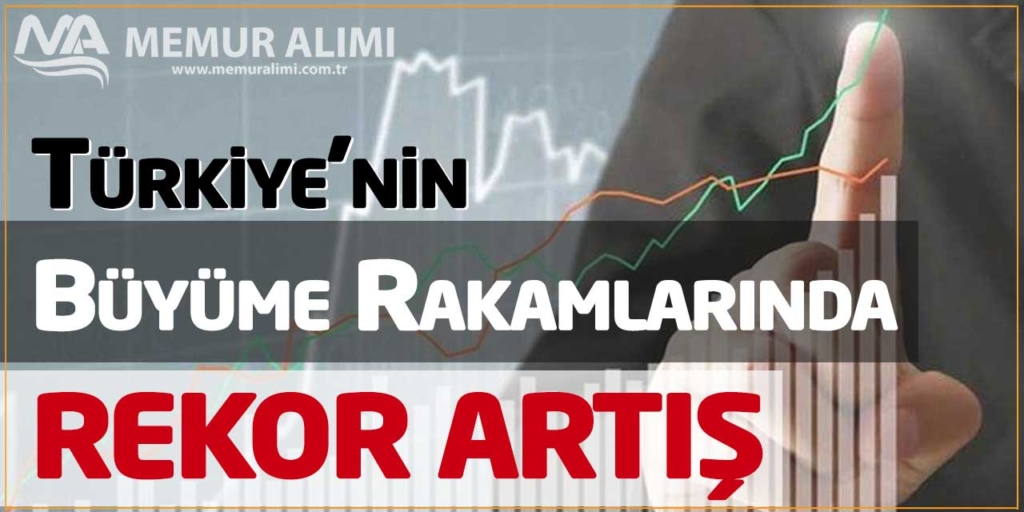 Türkiye'nin Büyüme Rakamlarında Rekor Artış