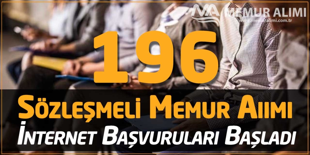 Kamuya 196 Memur Alımı Başvuru Ekranı Açıldı! 70 Şehrin Kontenjan Dağılımı