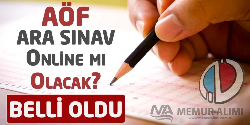 AÖF Sınavları Online mı Olacak Belli Oldu? Resmi Açıklama Geldi