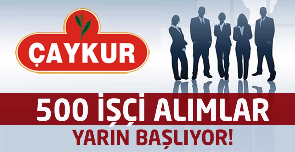 Kamu Kurumuna 500 İşçi Alımı Yarın Başlıyor!