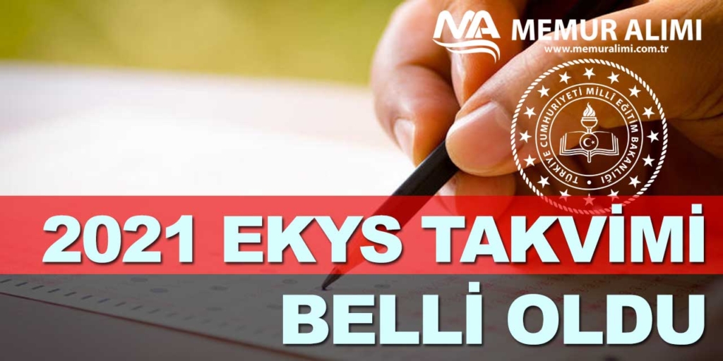 MEB 2021 EKYS Görevlendirme Takvimi Belli Oldu