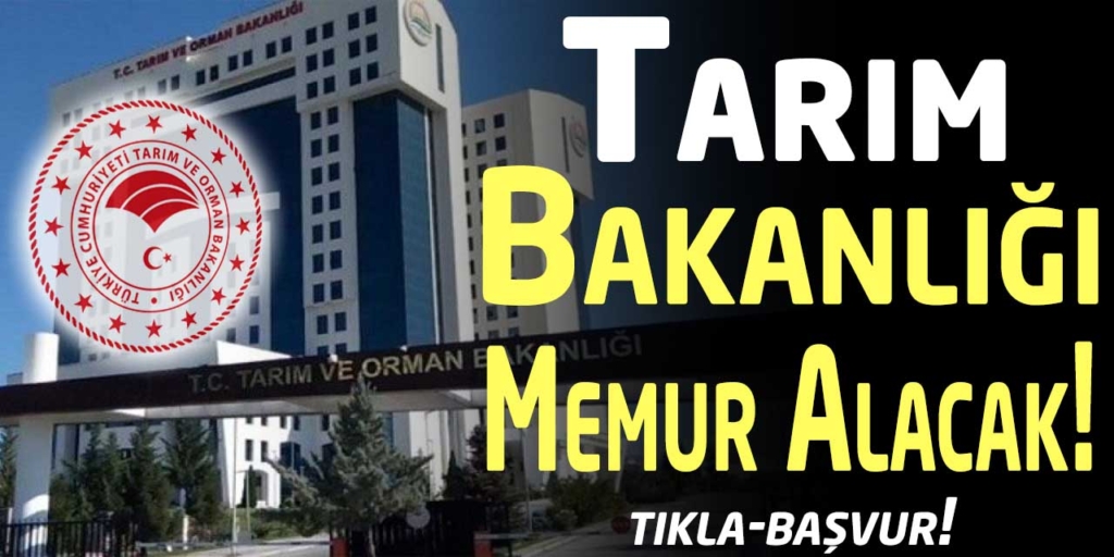 Tarım Ve Orman Bakanlığı Kamu Personeli Alımı