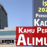 Onyedi Eylül Üniversitesi 10 Kamu personeli Alımı