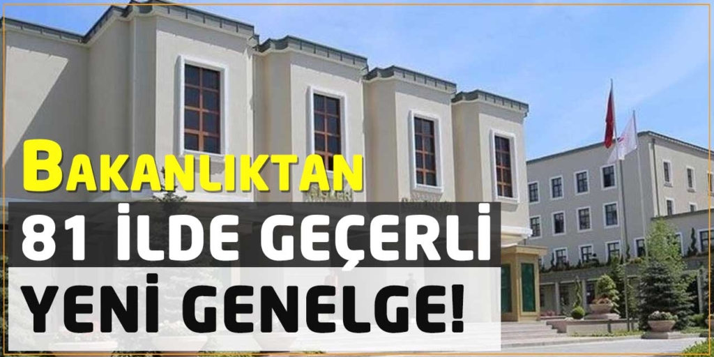 81 İle Bakanlıktan LGS Genelgesi