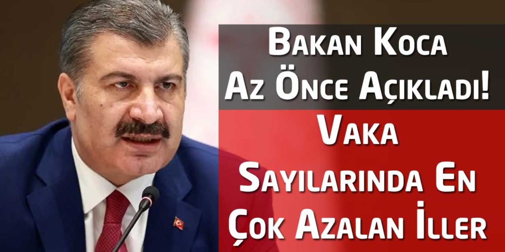 Vaka Sayılarından En Çok Azalan İller Açıklandı