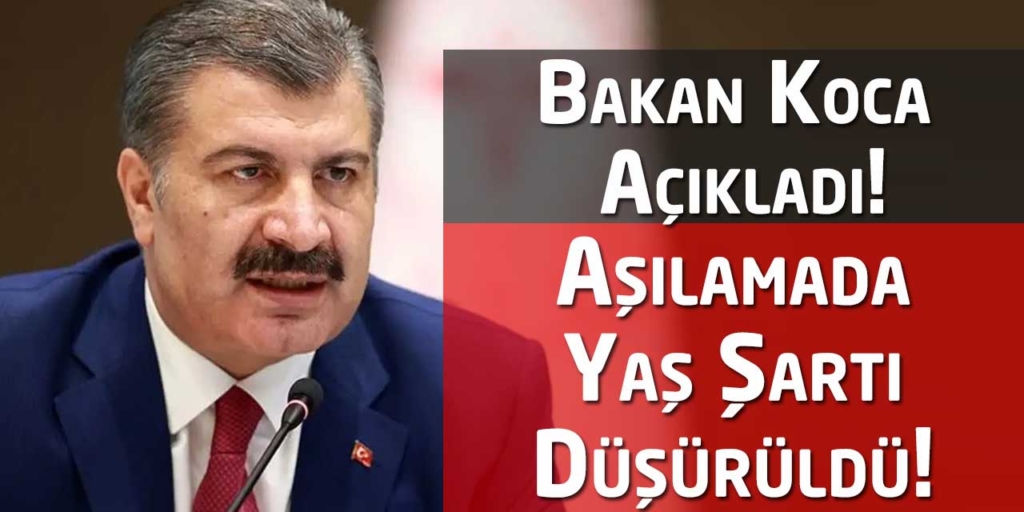 Aşılamada Yeni Karar! Yaş Sınırı Düşürüldü