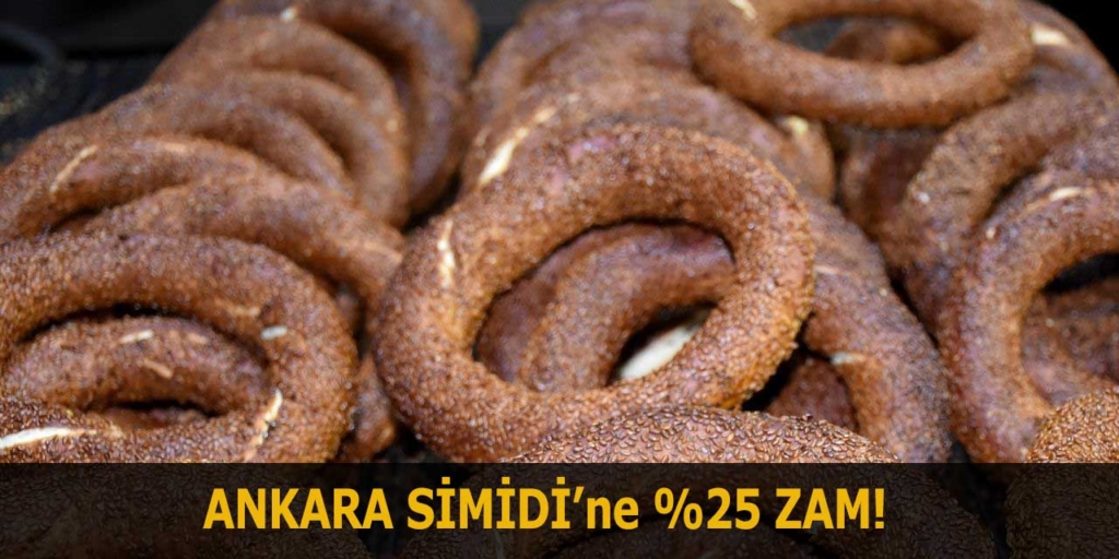 Ankaralı Pazartesiden İtibaren Simidi Zamlı Yiyecek