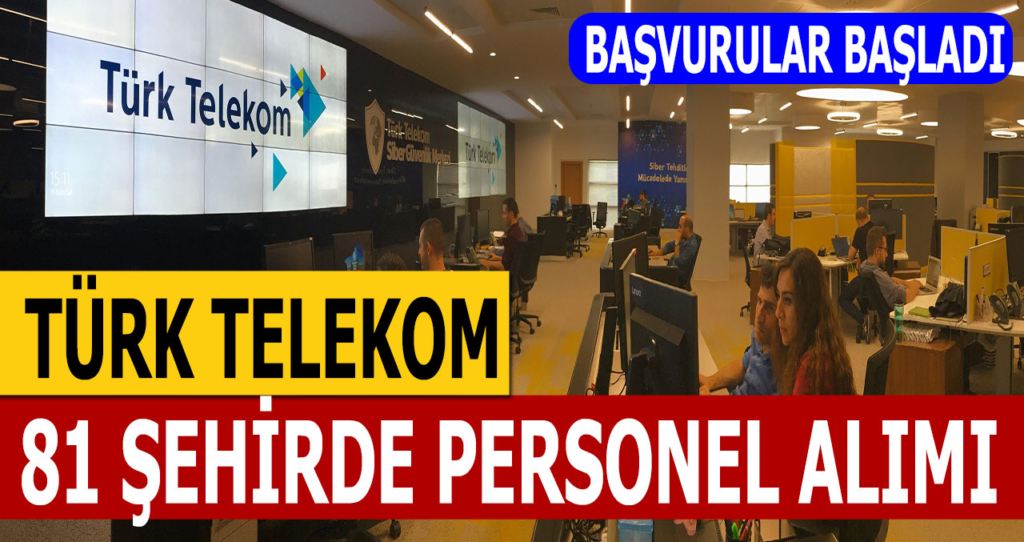 Türk Telekom Personel Alımı İş İlanları