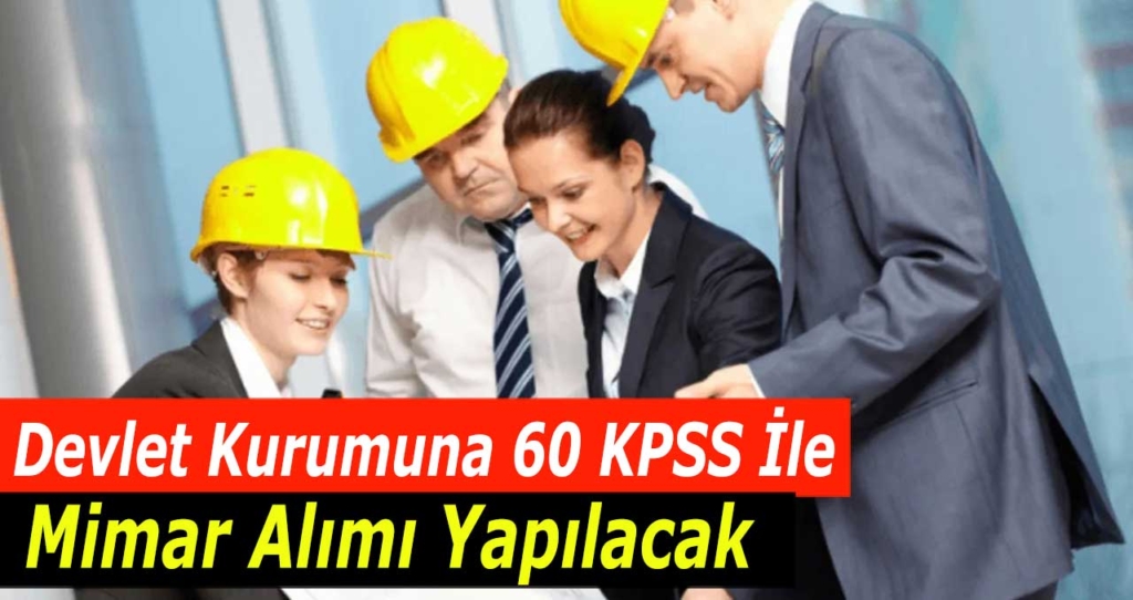 Kamu Mimar Alımı 2021 İş İlanları