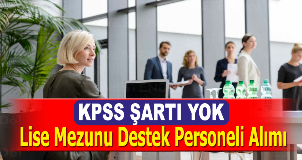 Belediye Yardımcı Personel Alımı İlanı Yayınlandı