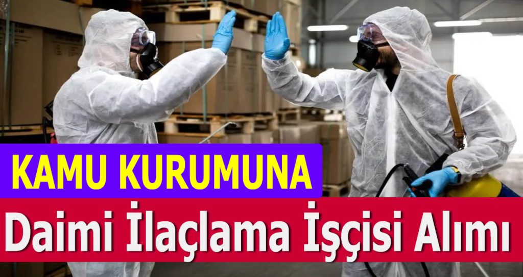 İşkur İlaçlama İşçisi Alımı İlanları