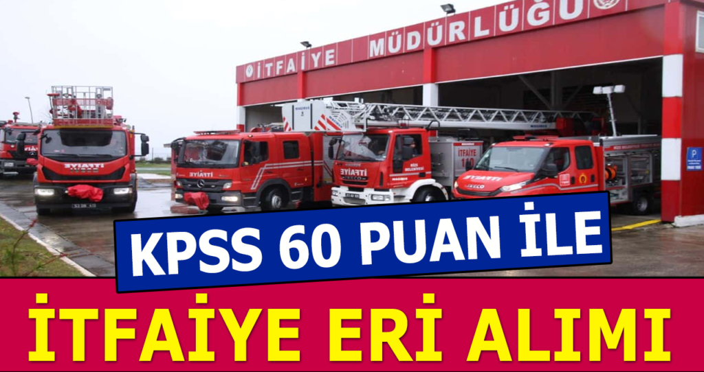 Çanakkale Belediyesi İtfaiye Eri Alımı