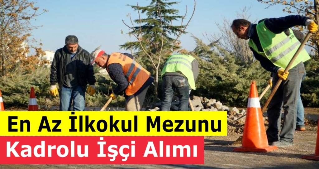 Antalya Belediyesi İşçi Alımı İlanları