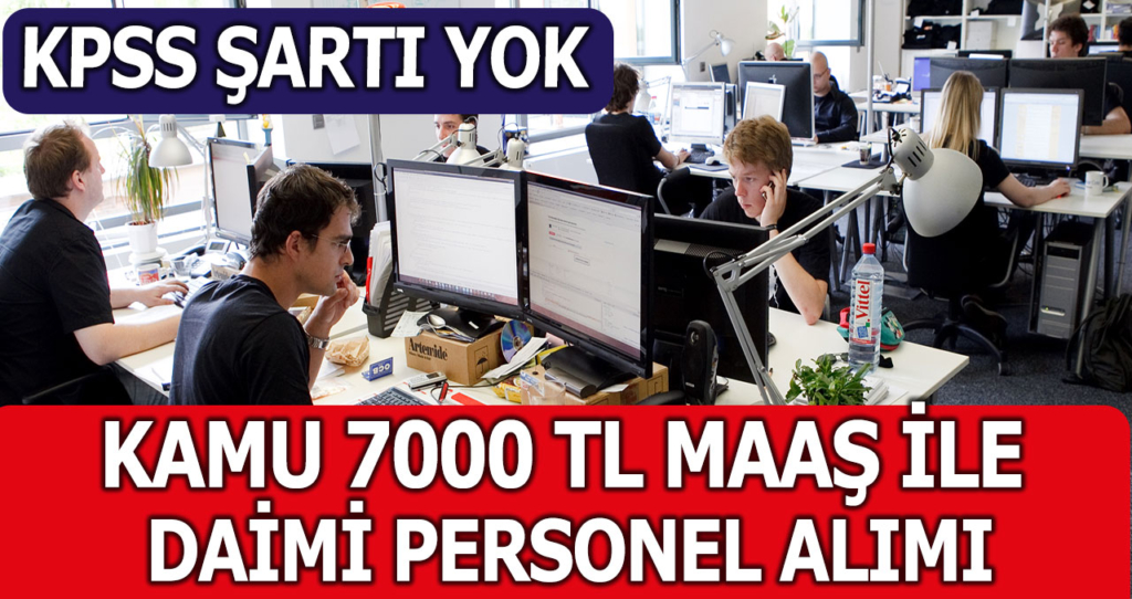 Kamu Haberleri Bilgi Teknolojileri Memur Alımı İlanı