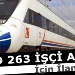 TCDD 263 İşçi Alımı İçin İlana Çıktı