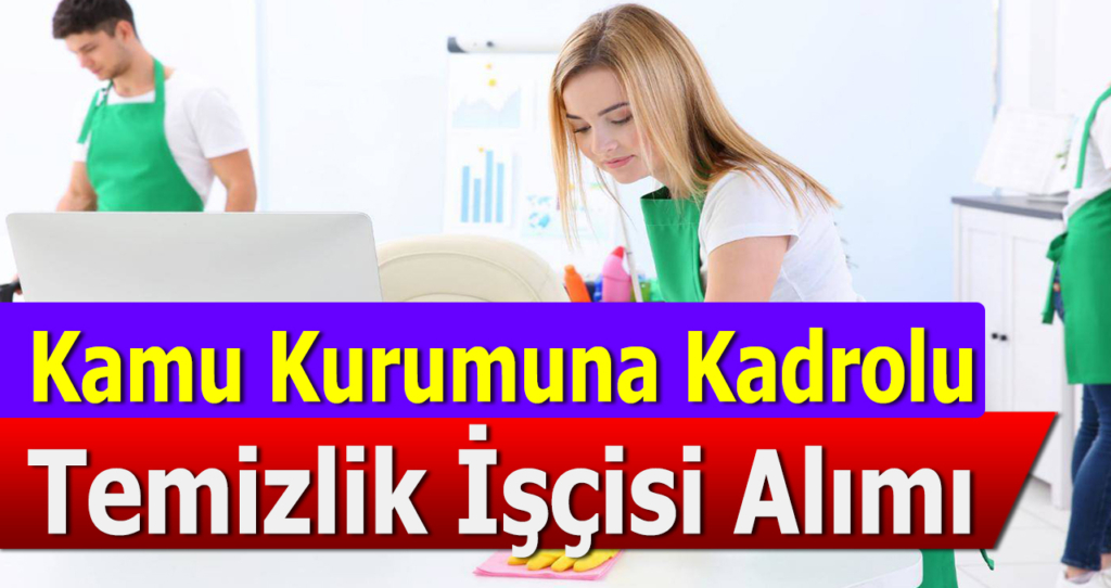 Belediye Sürekli Temizlik Personeli Alımı İlanları