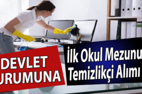 Bursa Büyükşehir Belediyesi Temizlik Görevlisi Alımı ilanları