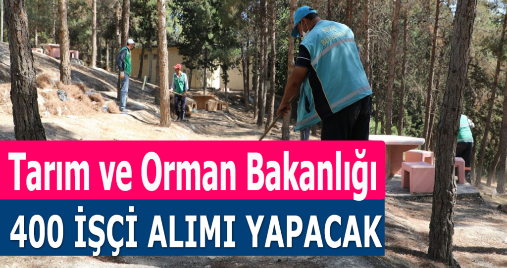 Tarım ve Orman Bakanlığı Temizlik İşçi Alımı İlanları