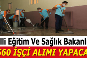 Milli Eğitim Ve Sağlık Bakanlığı TYP İşçi Alımı İlanları