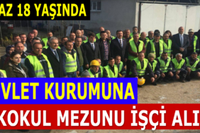 Sarız Belediye İşçi Alımı Yapacak