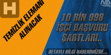 Hastanelere Ne Zaman Temizlik Elemanı Alınacak? 10 Bin 998 İşçi Başvuru Şartları Hastanelere Ne Zaman Temizlik Elemanı Alınacak? 10 Bin 998 İşçi Başvuru Şartları